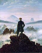 Caspar David Friedrich, The wanderer above the sea of fog